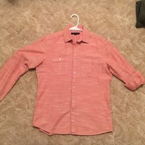 Marc Anthony Button Down - Color Salmon